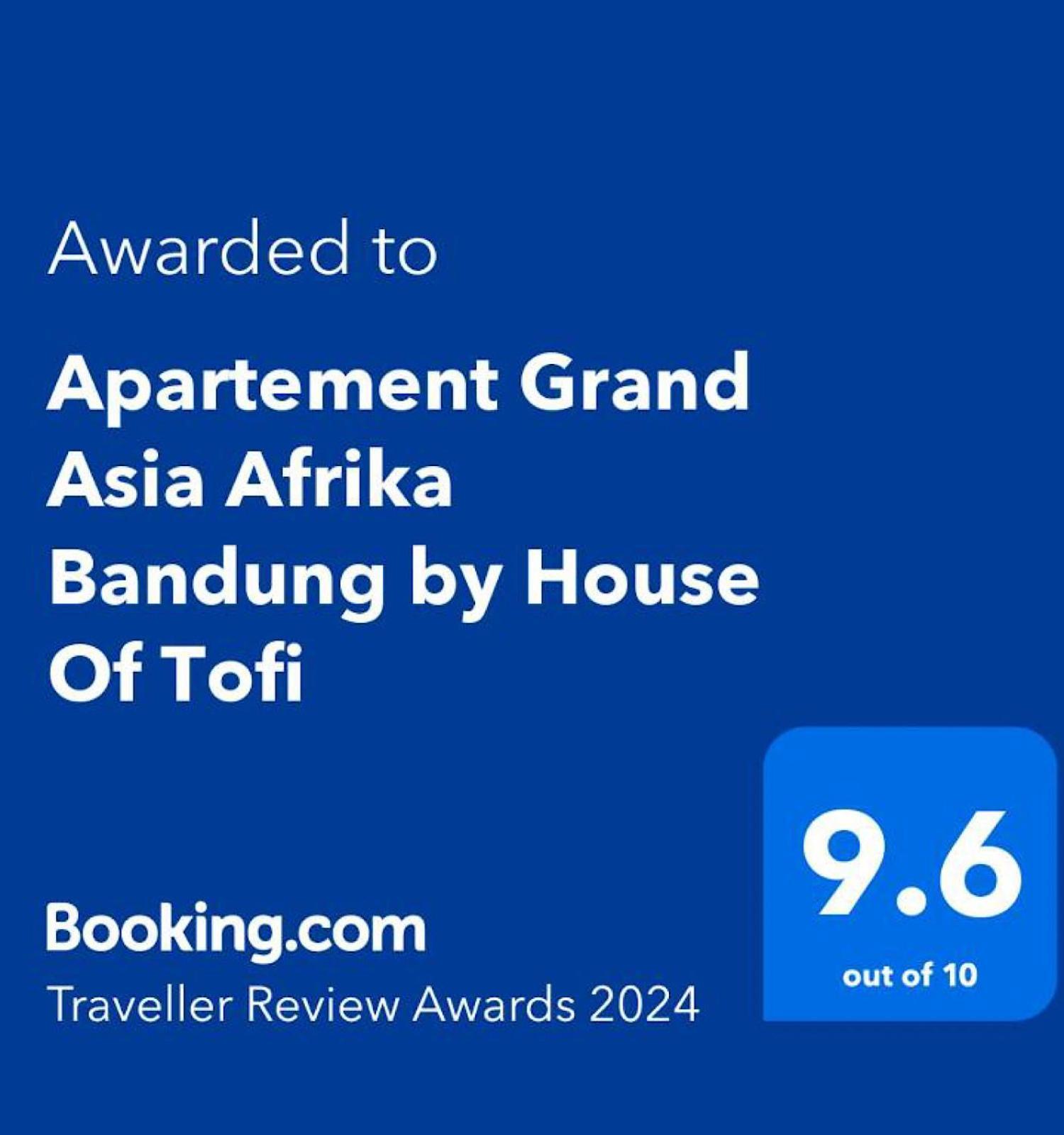 Apartement Grand Asia Afrika Bandung House Of Tofi מראה חיצוני תמונה
